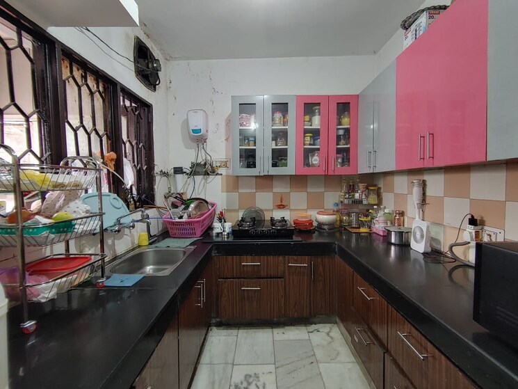 Kitchen, ss-southend-floors 2 Bedroom 950 Sq.Ft. Builder Floor In South City 2 Gurgaon 9097140