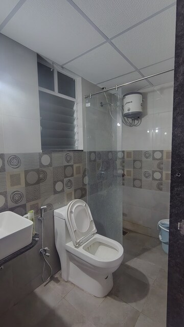 Bathroom in 4 BHK Apartment at Ganga Legend, Bavdhan – for Rent