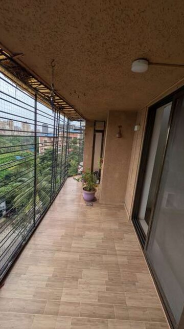 Balcony in 2.5 BHK Apartment at Kalpataru Hills, Manpada – for Rent