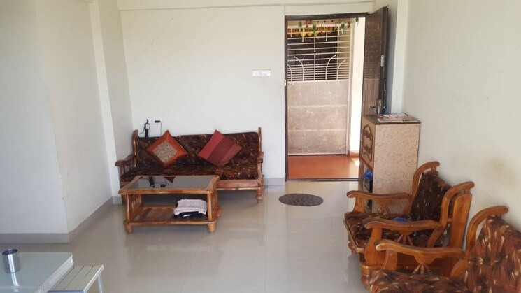 Living Room, ganga-legend 2 Bedroom 1200 Sq.Ft. Apartment In Bavdhan Pune 9097191