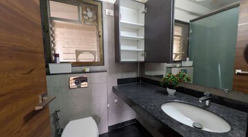 Bathroom in 2.5 BHK Apartment at Kalpataru Hills, Manpada – for Rent