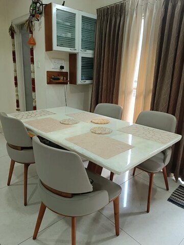 Living Room in 3 BHK Apartment at Pristine IVY Nest, Serilingampally – for Rent