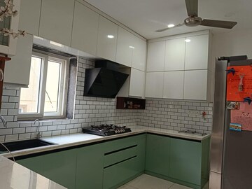 Kitchen in 3 BHK Apartment at Pristine IVY Nest, Serilingampally – for Rent