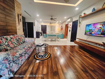 Bedroom in 3 BHK Apartment at Rajapushpa Atria, Gachibowli – for Rent