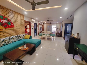 Team Area in 3 BHK Apartment at Rajapushpa Atria, Gachibowli – for Rent
