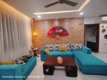 Bedroom in 3 BHK Apartment at Rajapushpa Atria, Gachibowli – for Rent