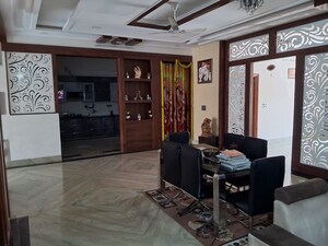 Living Room in 5 BHK Independent House at Canara Apartments, Sector 2 – for Sale