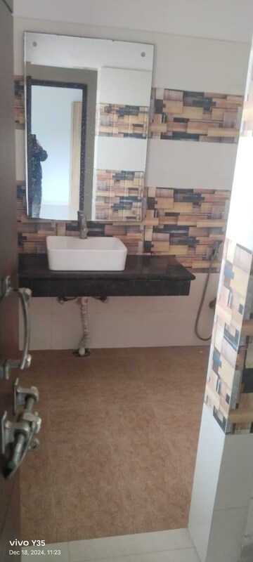 Bathroom in 2 BHK Apartment at Rishita Manhattan, Gomti Nagar – for Rent