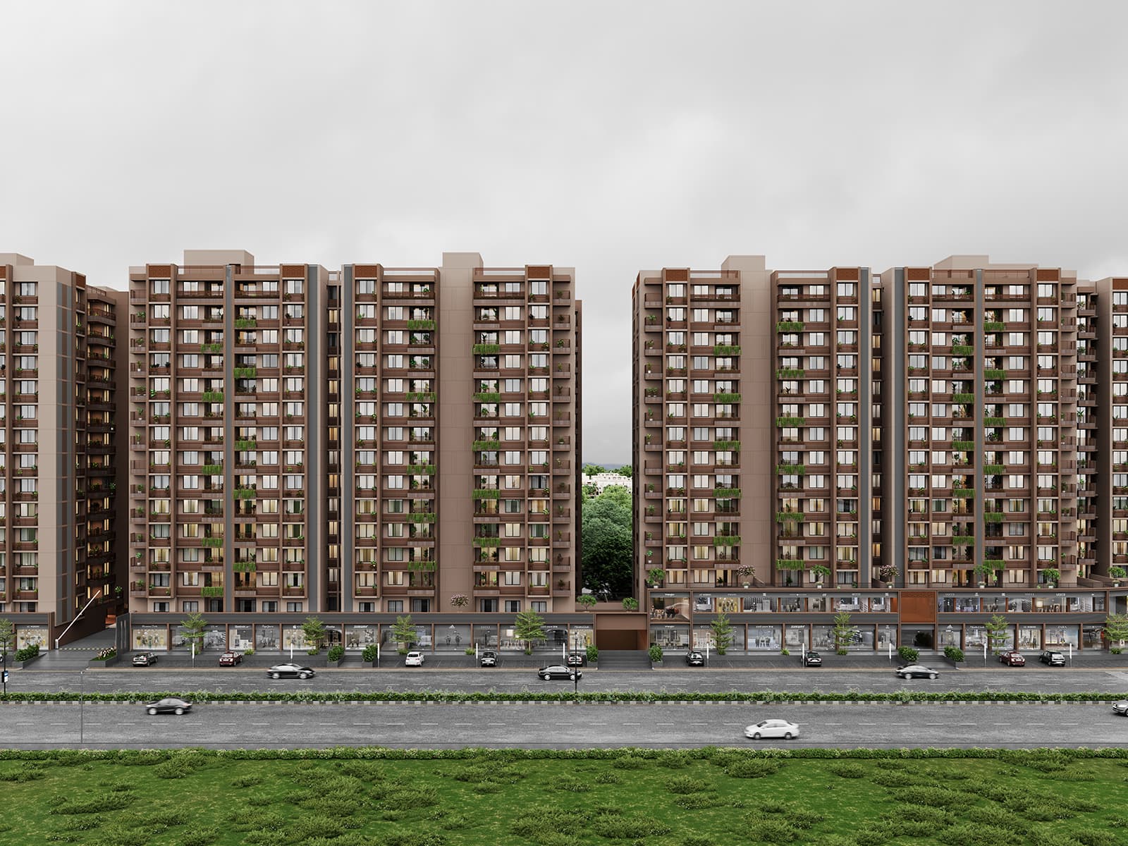 3 BHK + Study Room Apartment For Sale in Shilp Serene