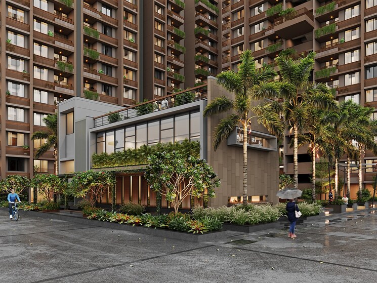 Exterior View, shilp-serene 3 Bedroom 1750 Sq.Ft. Apartment In Shilaj Ahmedabad 8992305