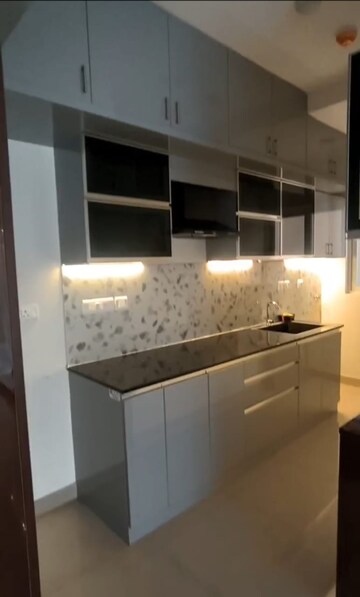 Kitchen in 3 BHK Apartment at Brigade El Dorado, Bagaluru – for Rent