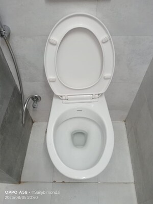 Bathroom in 3 BHK Apartment at Sunshine Enclave New Town, New Town – for Sale