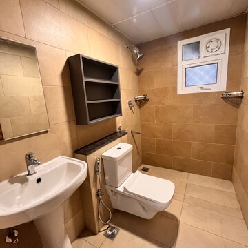 Bathroom in 1 BHK Apartment at Prestige Primrose Hills, Nagegowdanapalya – for Rent