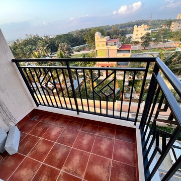 Balcony in 1 BHK Apartment at Prestige Primrose Hills, Nagegowdanapalya – for Rent
