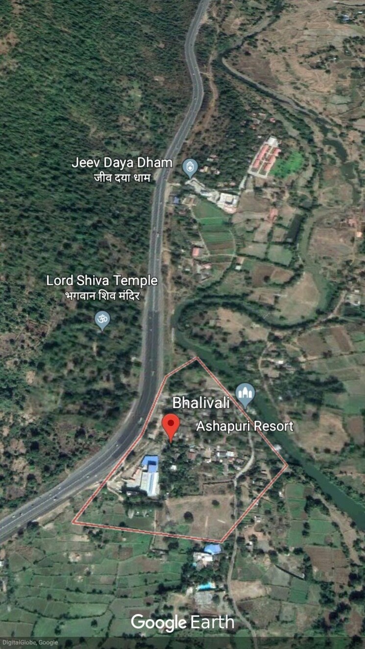 Map Location, virar east Commercial Land 200000 Sq.Ft. In Virar East Palghar 9097410