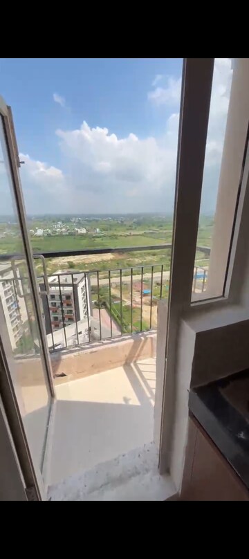Balcony in 2 BHK Apartment at Aditya Luxuria Estate, Dasna – for Sale