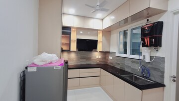 Kitchen in 3 BHK Apartment at Jayabheri The Nirvana, Gopanpally – for Rent