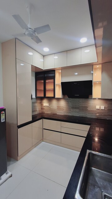 Kitchen in 3 BHK Apartment at Jayabheri The Nirvana, Gopanpally – for Rent