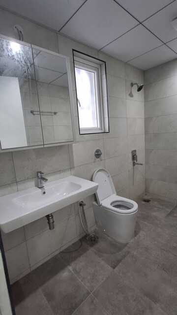 Bathroom in 3 BHK Apartment at Jayabheri The Nirvana, Gopanpally – for Rent