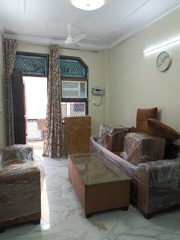 Living Room in 1 BHK Builder Floor at Subhash Nagar – for Rent