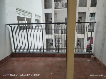 Balcony in 4 BHK Apartment at Prestige High Fields, Gachibowli – for Rent