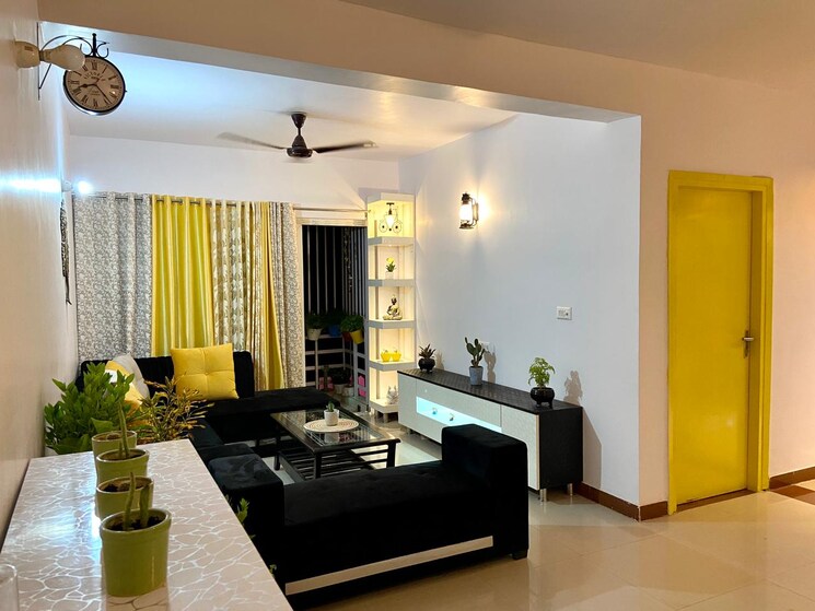 Living Room, bptp-park-floors-i 3 Bedroom 982 Sq.Ft. Apartment In Sector 77 Faridabad 9097638