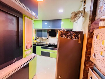 Kitchen in 3 BHK Apartment at Aashray Arise, Shilaj – for Rent