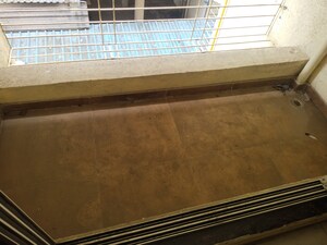 Balcony in 1 BHK Apartment at Chaitanya Heritage, Karanjade – for Sale