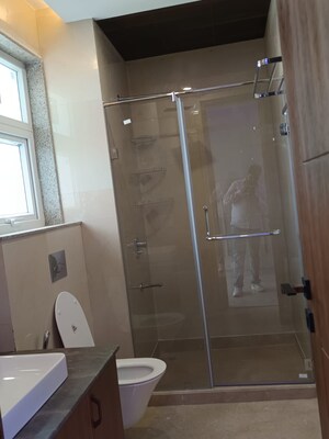 Bathroom in 4 BHK Builder Floor at Parklands, Sector 85 – for Sale