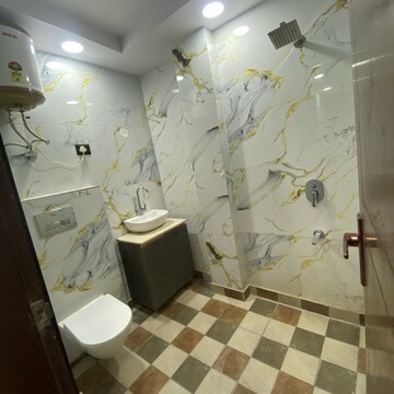 Bathroom in 3 BHK Builder Floor at Govindpuri – for Rent