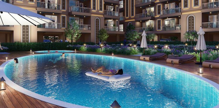 Swimming Pool, signature-global-city-81 2 Bedroom 1150 Sq.Ft. Builder Floor In Sector 81 Gurgaon 9097676