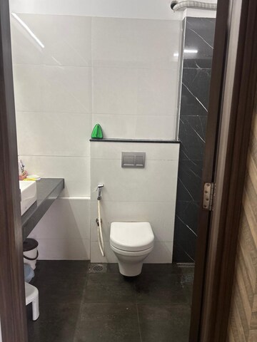 Bathroom in 2 BHK Apartment at L&T Emerald Isle, Powai – for Rent