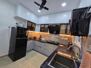 Kitchen in 3.5 BHK Apartment at Prestige Tranquil, Kokapet – for Rent