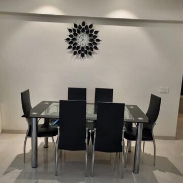 Living Room in 3 BHK Apartment at Pride Purple Park Turquoise, Park Street – for Rent
