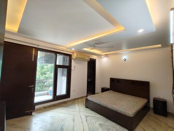Bedroom in 3 BHK Builder Floor at Freedom Fighters Enclave – for Rent