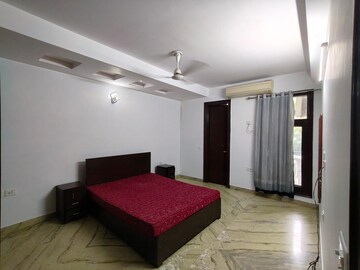 Bedroom in 3 BHK Builder Floor at Freedom Fighters Enclave – for Rent