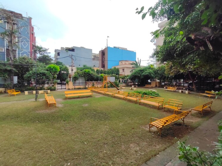 Exterior View, freedom fighters enclave 3 Bedroom 1800 Sq.Ft. Builder Floor In Freedom Fighters Enclave Delhi 9097806