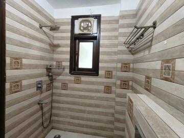 Attached Bathroom in 3 BHK Builder Floor at Freedom Fighters Enclave – for Rent
