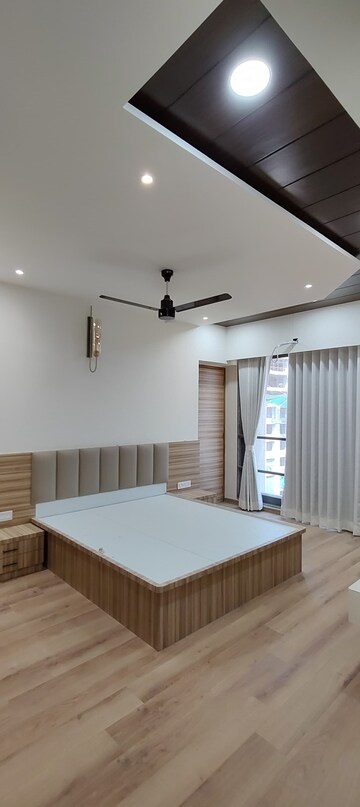 Bedroom in 4 BHK Apartment at Shivalik Edge, Ambli – for Rent