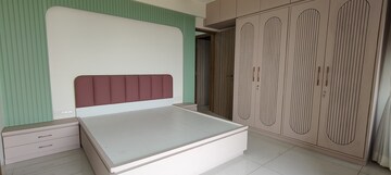 Bedroom in 4 BHK Apartment at Shivalik Edge, Ambli – for Rent