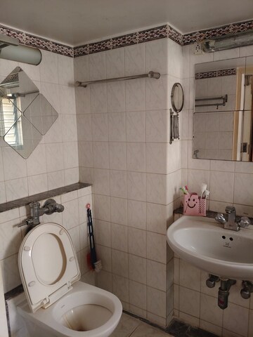 Bathroom in 2 BHK Apartment at Sun Glory, Powai – for Rent