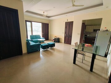 Living Room in 3 BHK Builder Floor at Gail CGHS, Sector 56 – for Rent