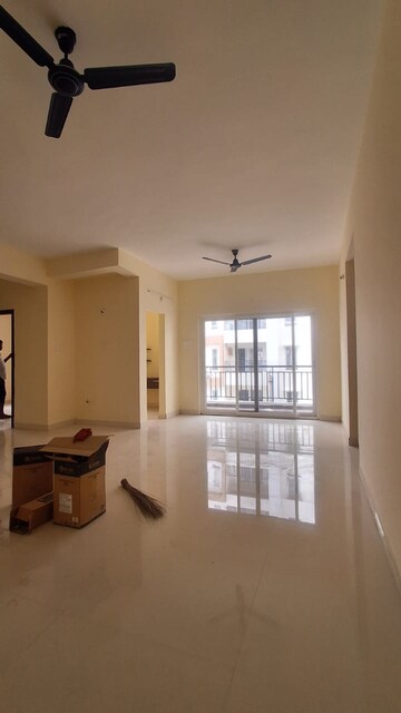 Living Room in 3 BHK Apartment at Mahathi Jaswitha Cyber Nest, Kondapur – for Rent