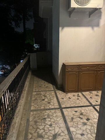 Balcony in 3 BHK Builder Floor at Greater Kailash Part 3 – for Rent