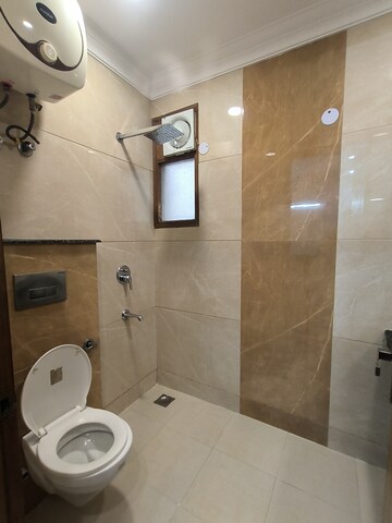 Bathroom in 2 BHK Builder Floor at Malviya Nagar – for Rent