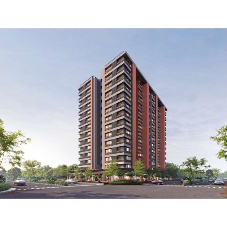 Exterior View, vaishnodevi circle 3 Bedroom 215 Sq.Yd. Apartment In Vaishnodevi Circle Ahmedabad 9094403