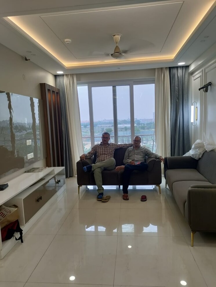 Living Room, parklands 3 Bedroom 250 Sq.Ft. Builder Floor In Sector 85 Faridabad 9097924