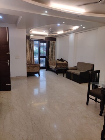 Living Room in 3 BHK Builder Floor at Jangpura – for Rent