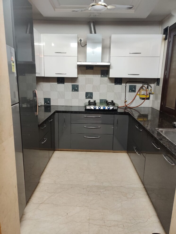 Kitchen, jangpura 3 Bedroom 1800 Sq.Ft. Builder Floor In Jangpura Delhi 9097945