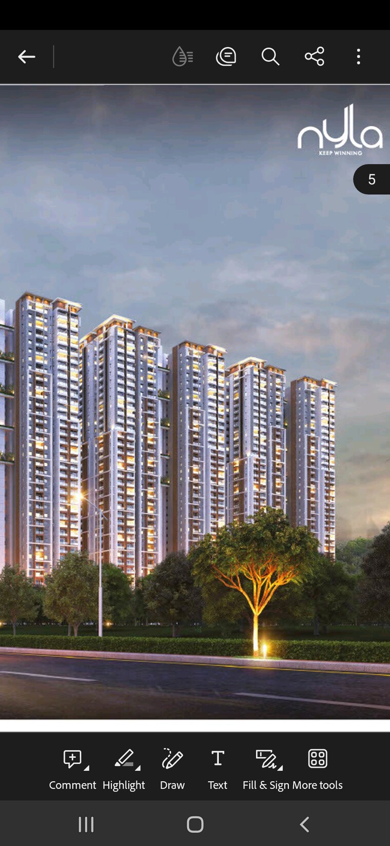 Exterior View, team-4-nyla 3 Bedroom 1710 Sq.Ft. Apartment In Miyapur Hyderabad 9097963